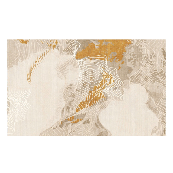 พรม MJHOMEDESIGNS NORDIC CARPET 16 V1 ขนาด 160 X 230 ซม. ครีม